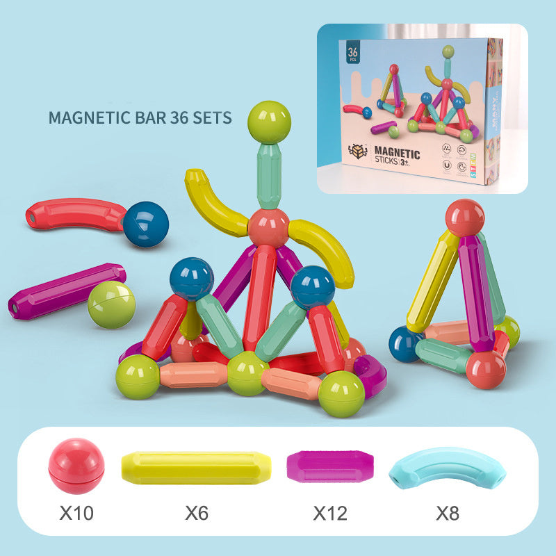 Magnetisches Bausteinspiel