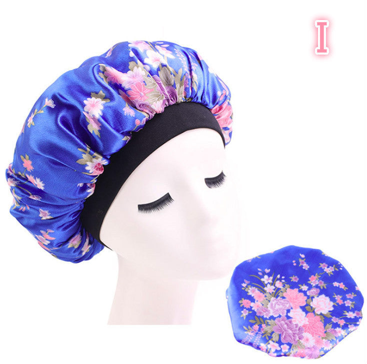 Seide Bonnet Schlaf Nachtmütze