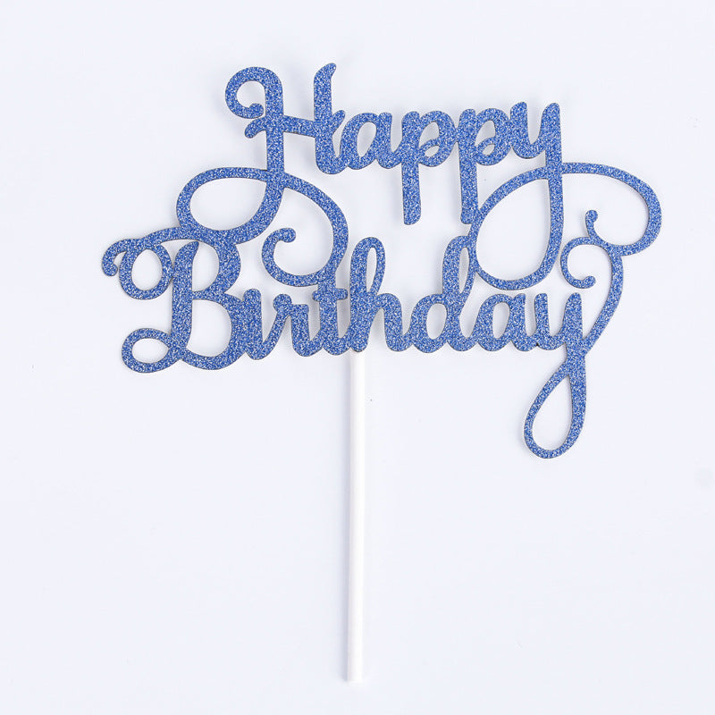Happy Birthday Tortenflagge