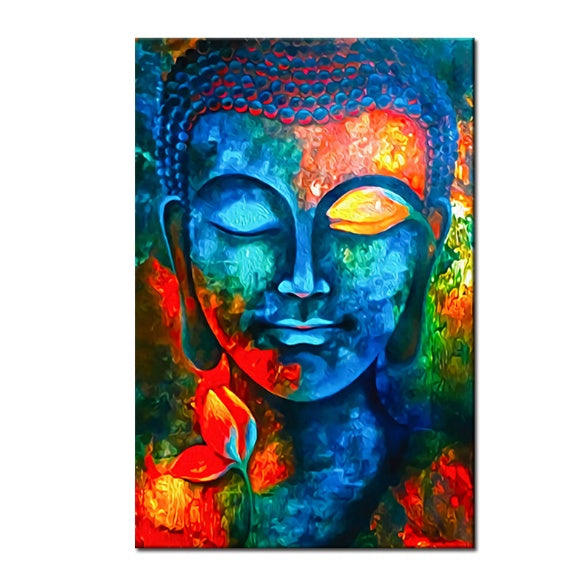 Moderne Buddha Leinwand Kunst
