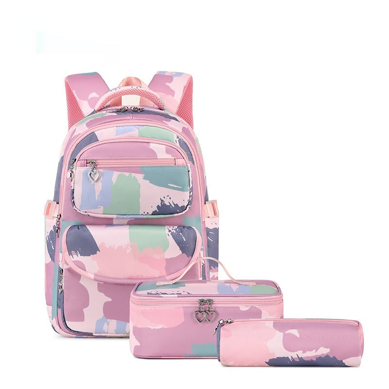 Dreiteiliger modischer Schulrucksack