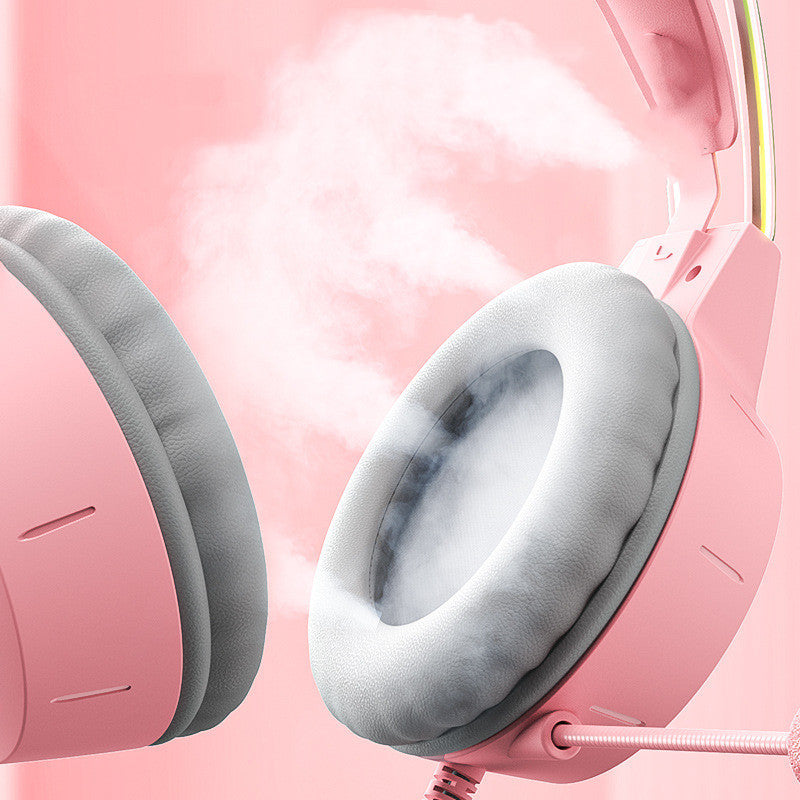 Leuchtende Gaming Kopfhörer