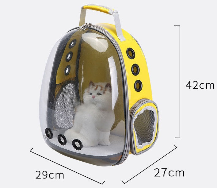 Tragbare Pet Welpen Rucksack Träger Blase