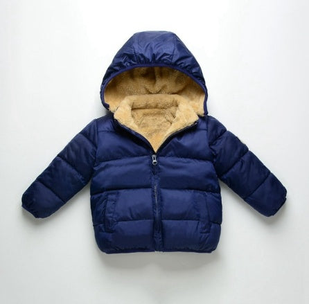Kinder Lammfelljacke
