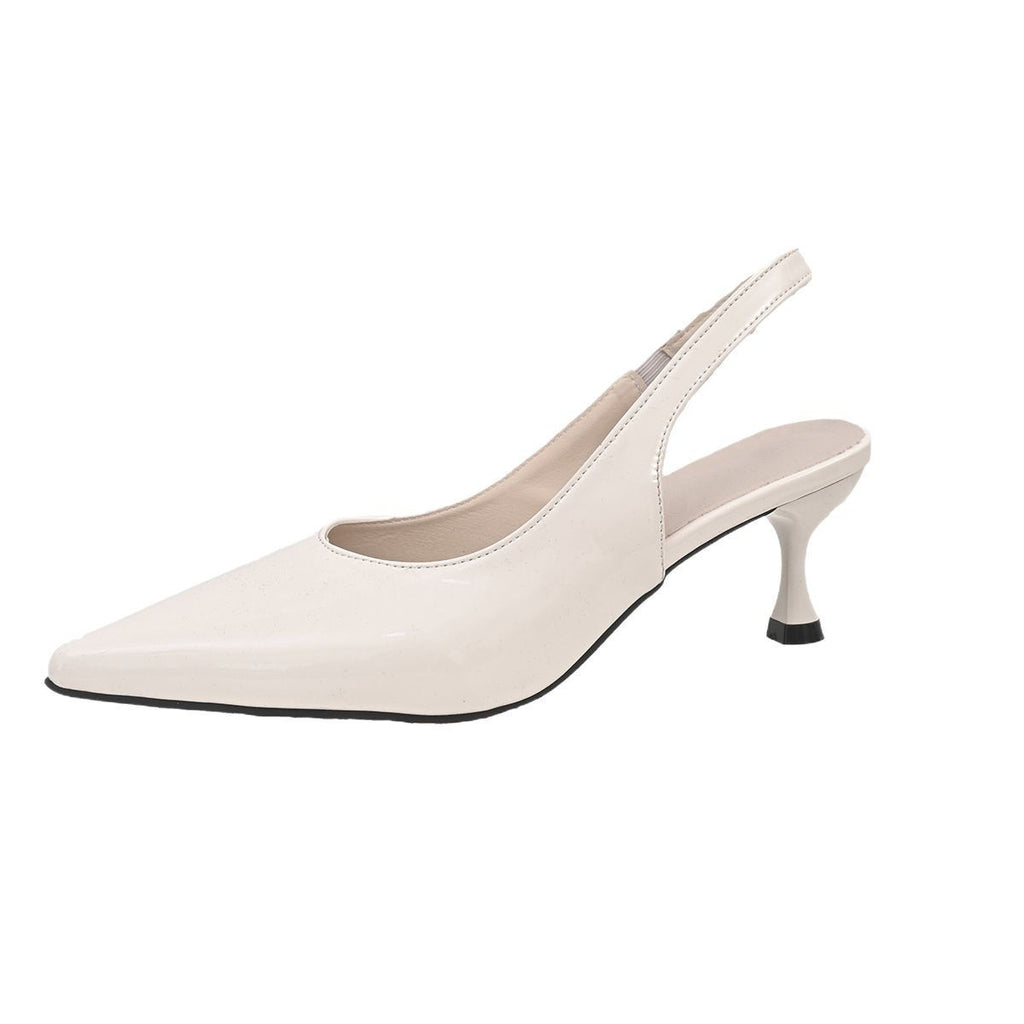 Sexy Lackleder Damen Spitzschuh