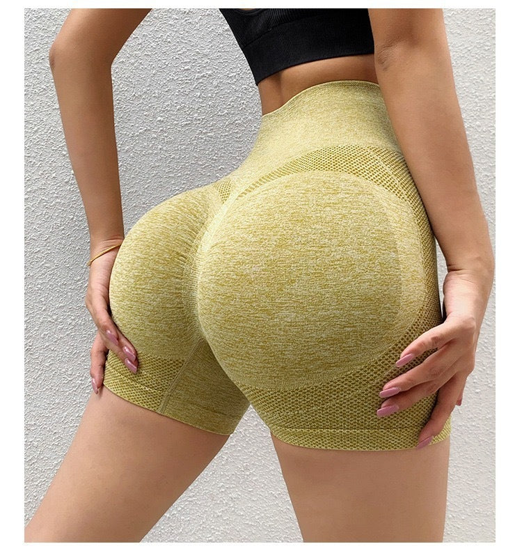 Schnell trocknende Yoga Shorts - High-Waist Quick-Drying Fitness Shorts für Damen