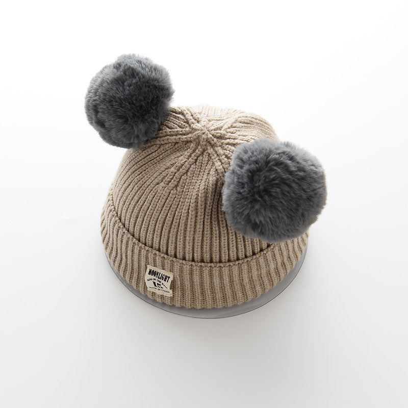 Baby Wolle Kappe