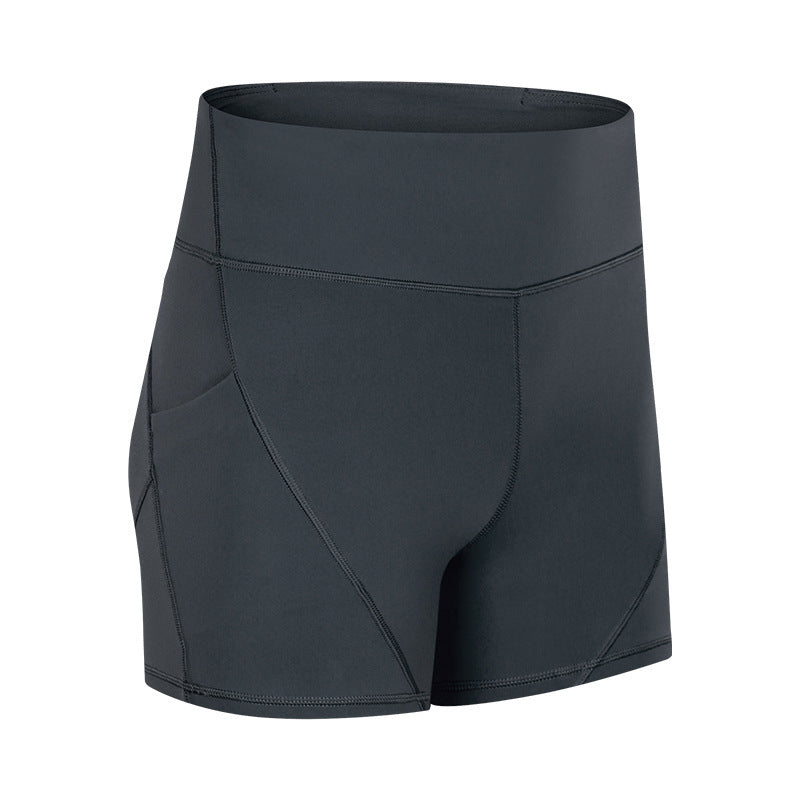 Fitness & Yoga Shorts mit zwei Seitentaschen