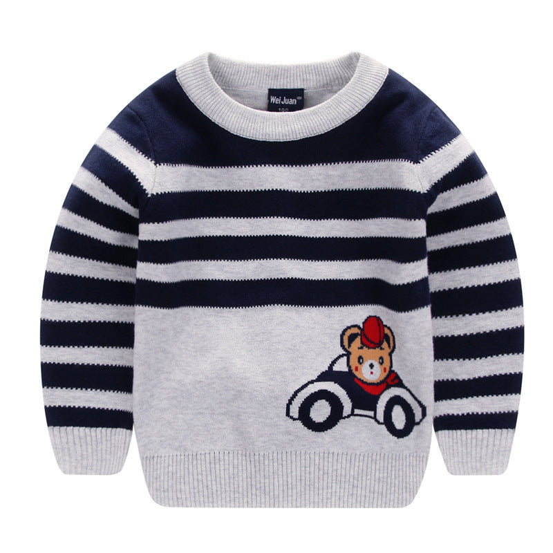 Cartoon-Pullover für Kinder