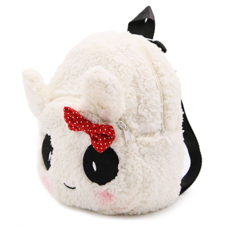 Flauschige Panda Schultasche für Kinder