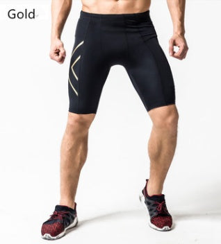 Schnelltrockender Sport Kompressionshose für Herren