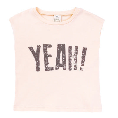 Ärmelloses Kinder-T-Shirt
