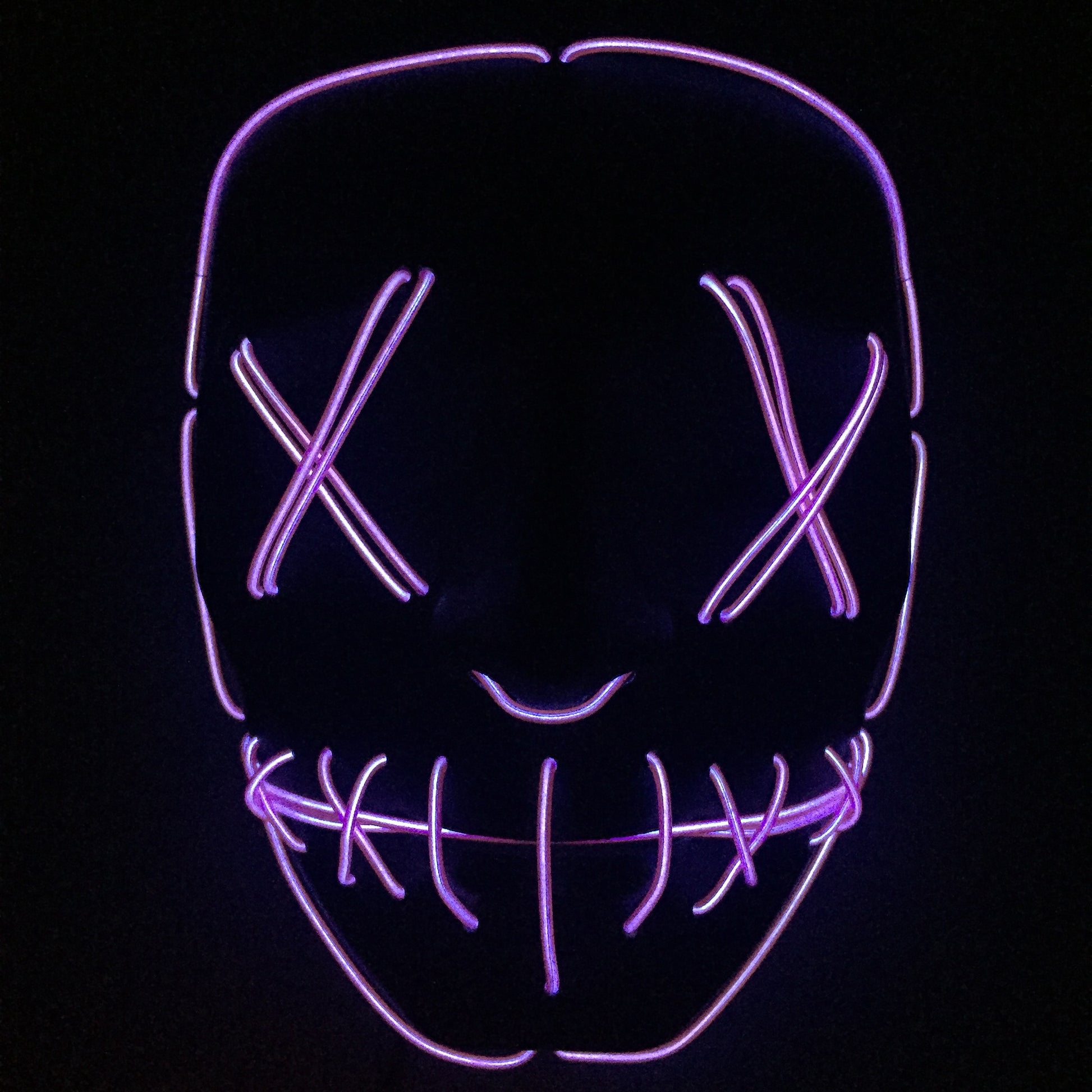 Halloween LED leuchtende Vollgesichtsmaske