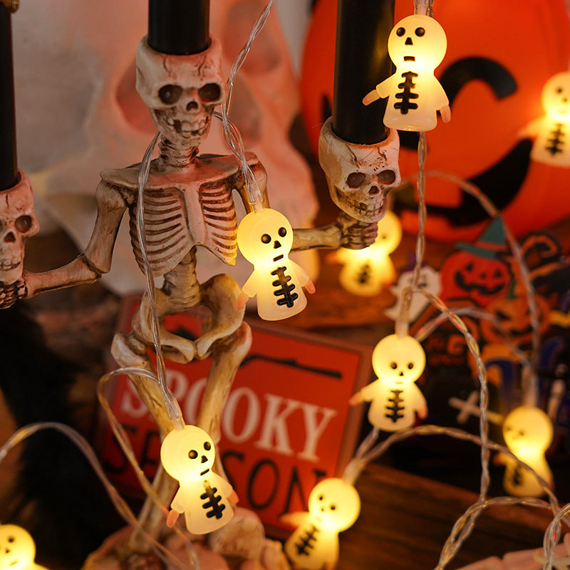 Halloween-Beleuchtungskette, Innen- und Aussendekoration