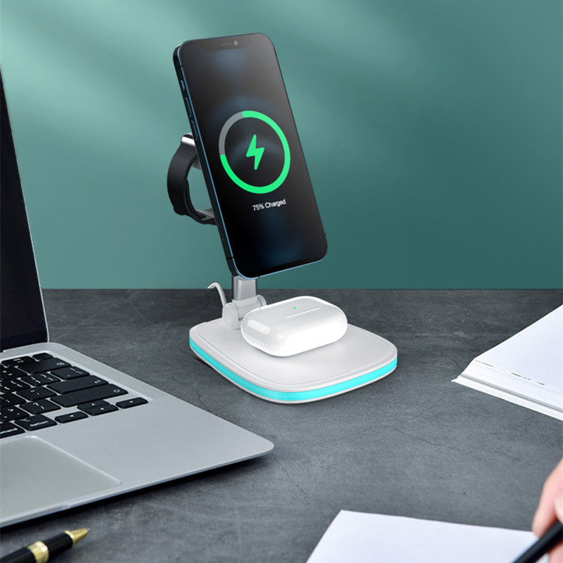 3 In 1 Wireless Ladegerät, magnetisch und faltbar