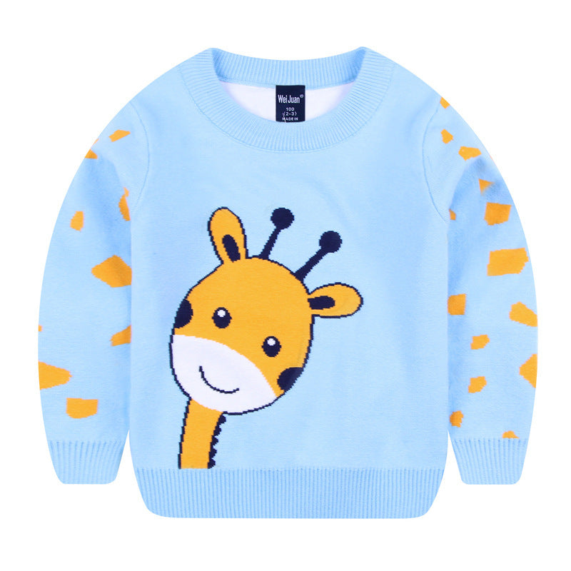 Cartoon-Pullover für Kinder