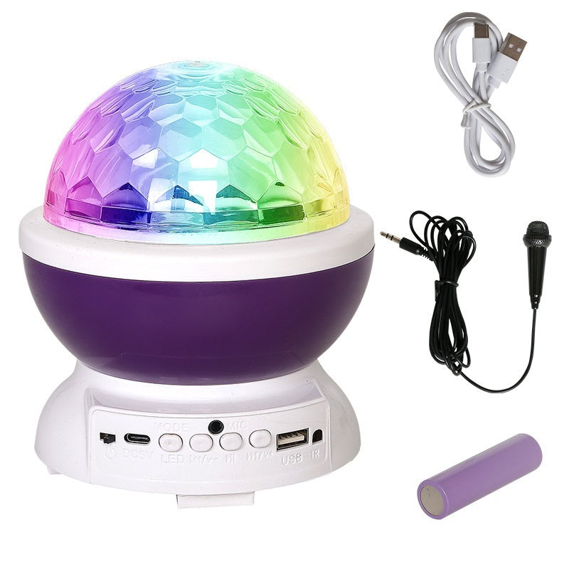 Drahtloser Bluetooth Lautsprecher mit Disco Licht