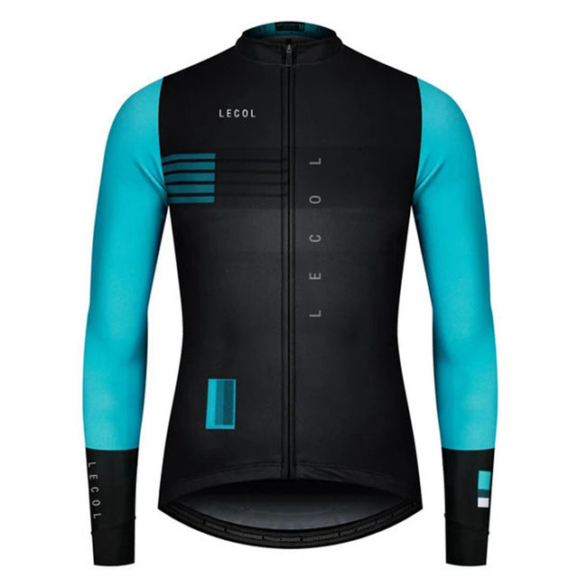 Radtrikot mit langen Ärmeln