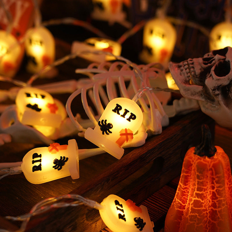 Halloween-Beleuchtungskette, Innen- und Aussendekoration