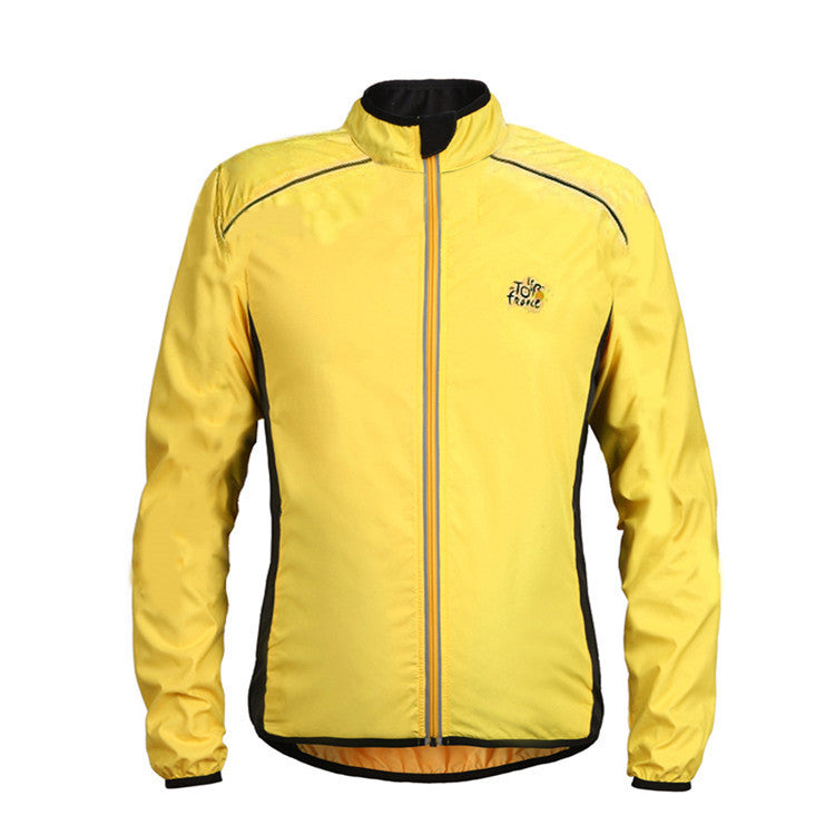 Windjacke für Radfahrer