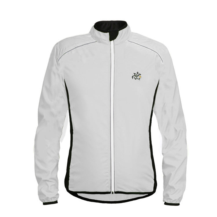 Windjacke für Radfahrer