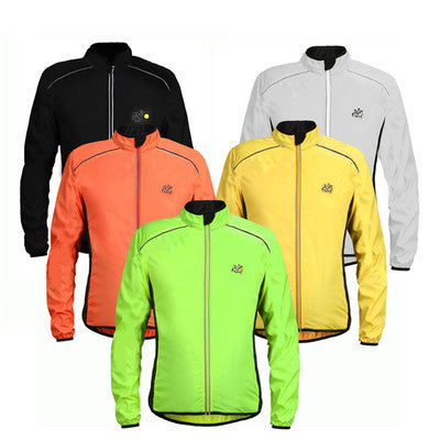 Windjacke für Radfahrer