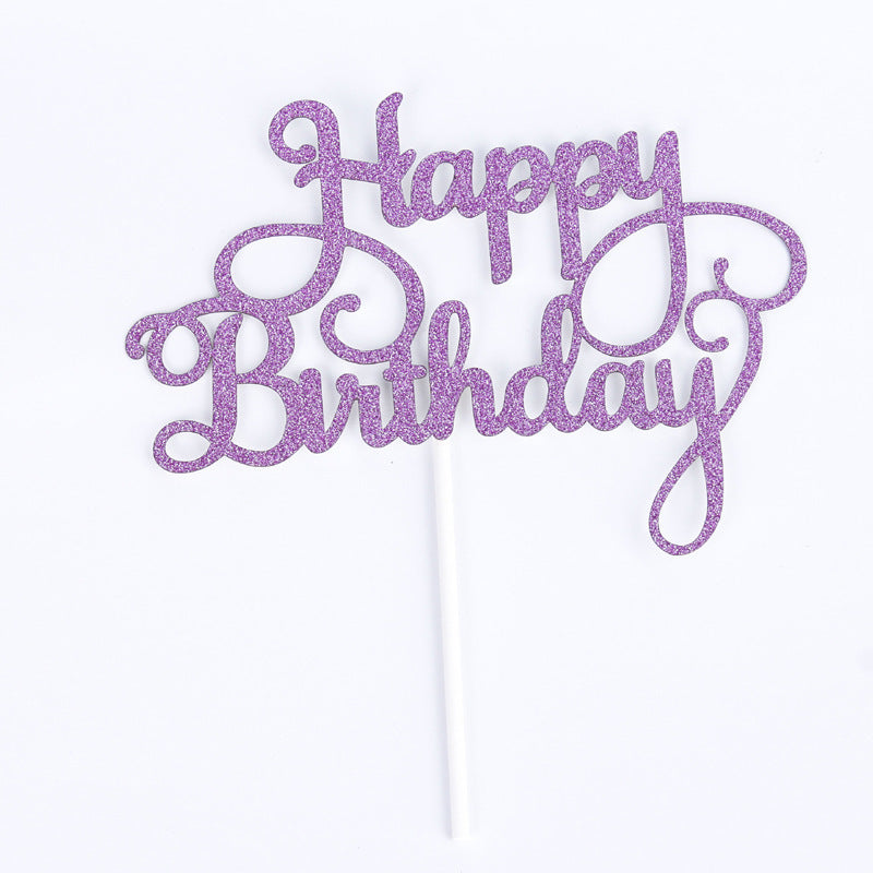 Happy Birthday Tortenflagge
