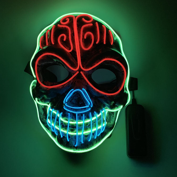 Halloween LED leucht Maske