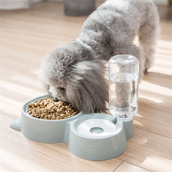 Futter und Wassernapf