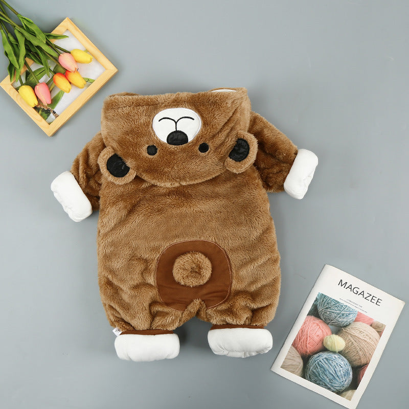 Flauschiges Baumwoll-Onesies