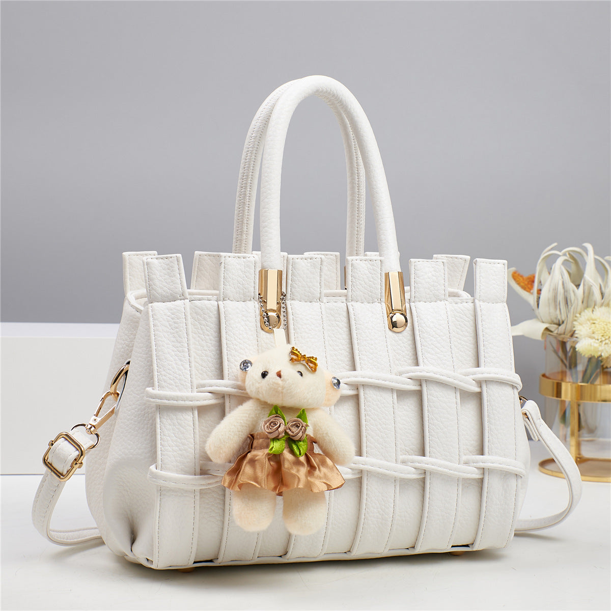 Handgewebte Handtasche