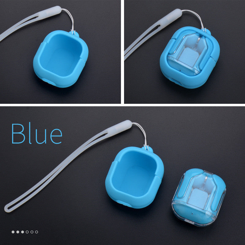Transparente Bluetooth-Kopfhörer