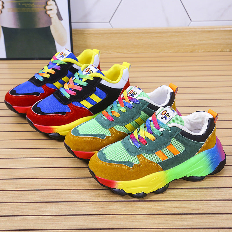 Farbige Fashion Sneakers für Frauen