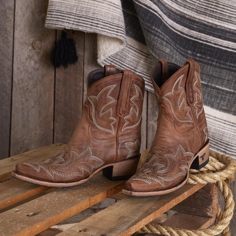 Cowboy Lederstiefel für Damen