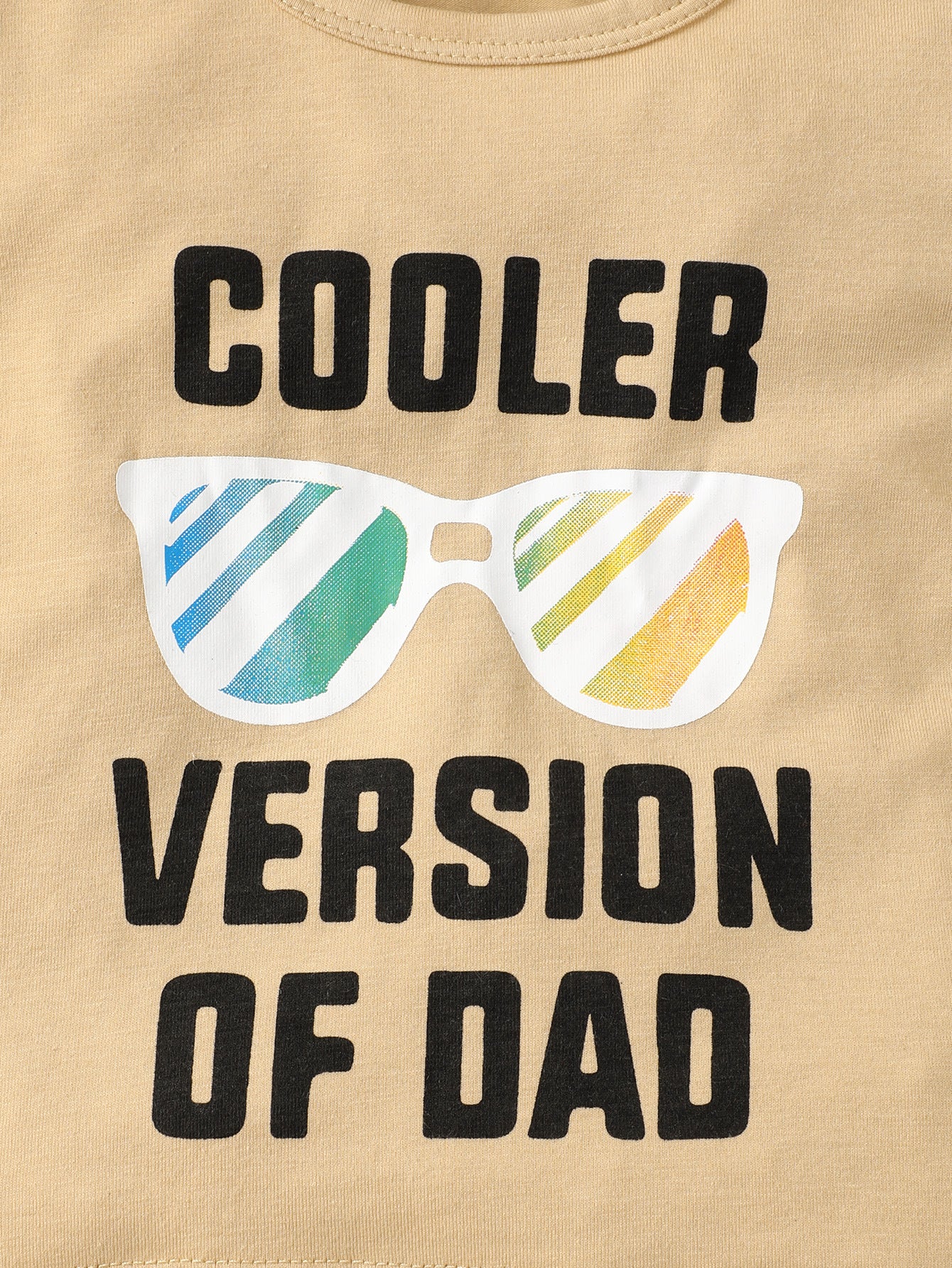 Jungen Sommer Lässiges Kurzarm-T-Shirt Schwarze Shorts 2-teiliges Set