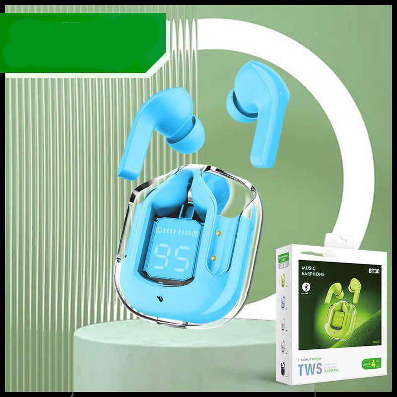Transparente Bluetooth-Kopfhörer
