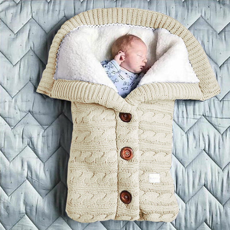 Flauschiger Babyschlafsack