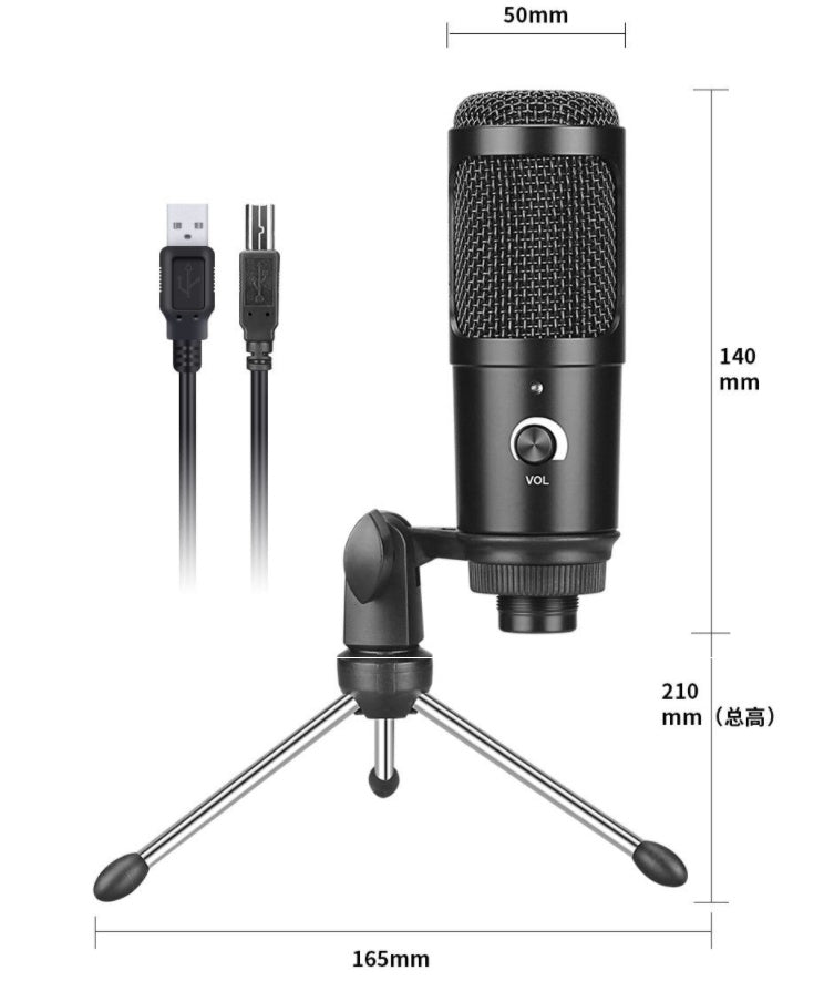 USB Mikrofon für laptop und Computer für Aufnahme
