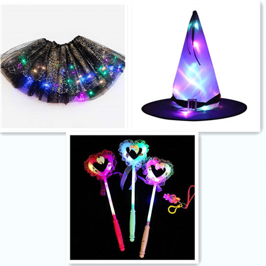 Magischer und leuchtender LED-Prinzessin-Rock