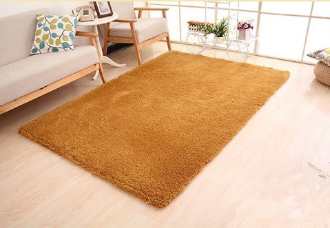 Flauschiger Wohnzimmer Teppich