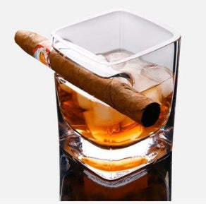Whisky-Zigarrenglas