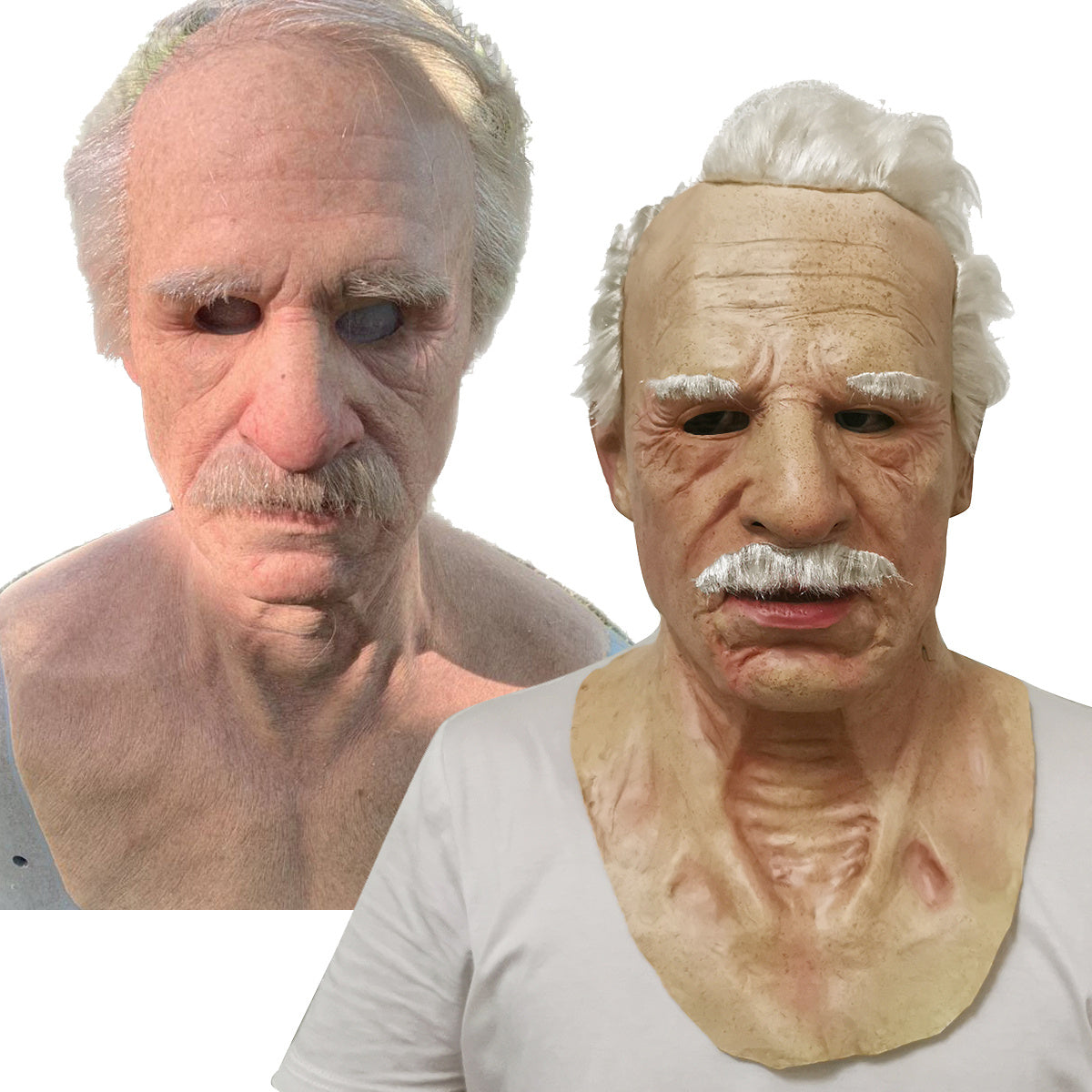 Halloween Alter Mann Maske