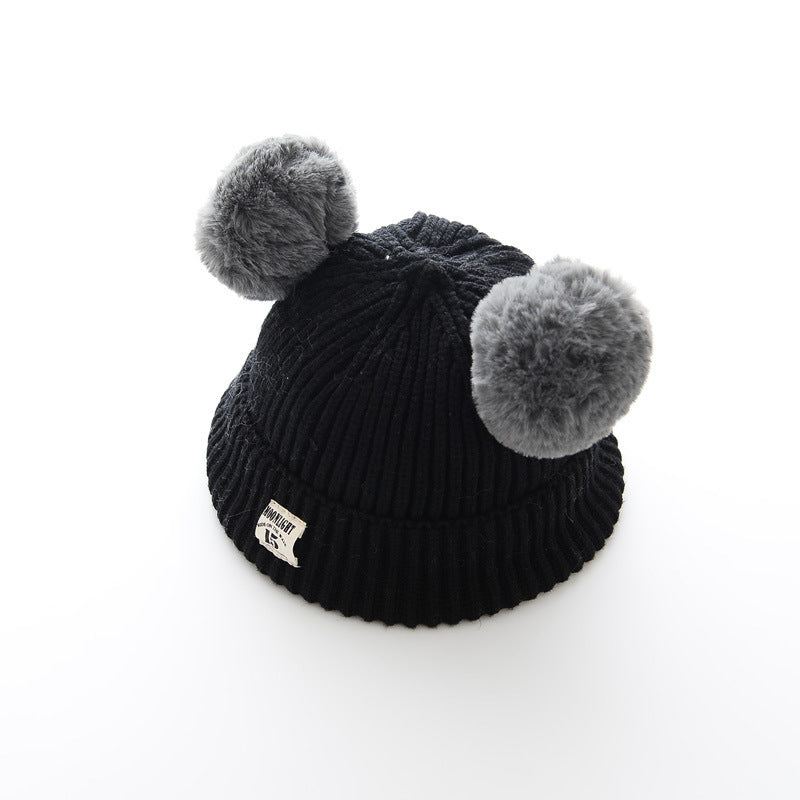 Baby Wolle Kappe