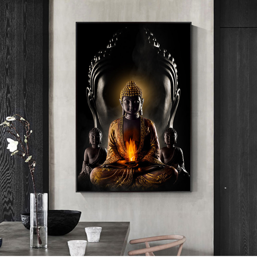 Moderne Buddha Leinwand Kunst