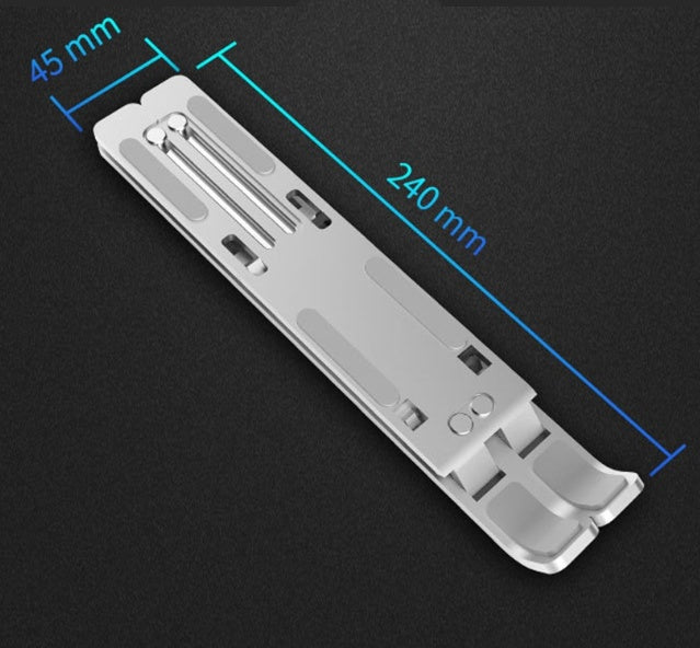 Aluminium Halterung für Laptop - Aluminium Ständer für Laptop