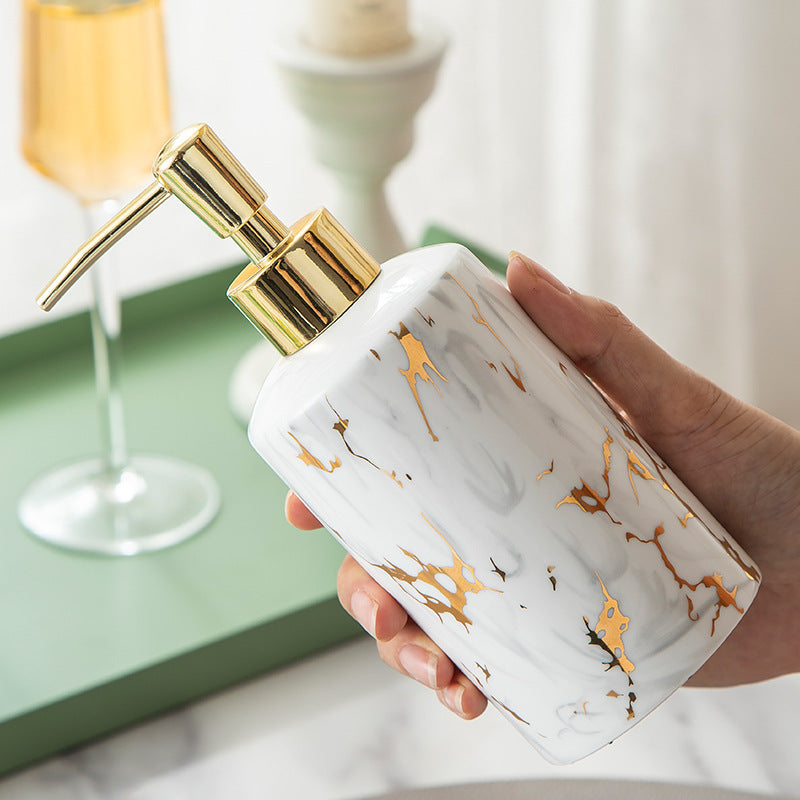 Badezimmer Marmor Set