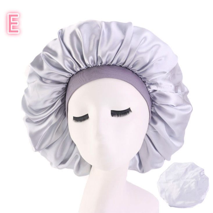 Seide Bonnet Schlaf Nachtmütze