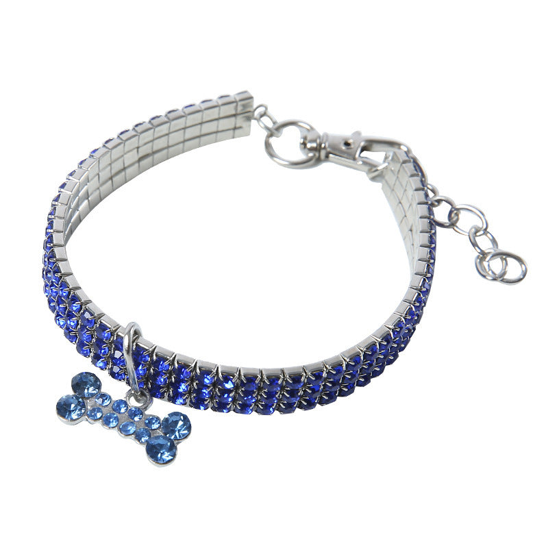 Bling Strass Hundehalsband