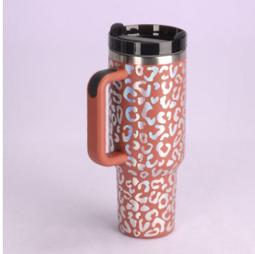 Thermobecher mit Strohhalm