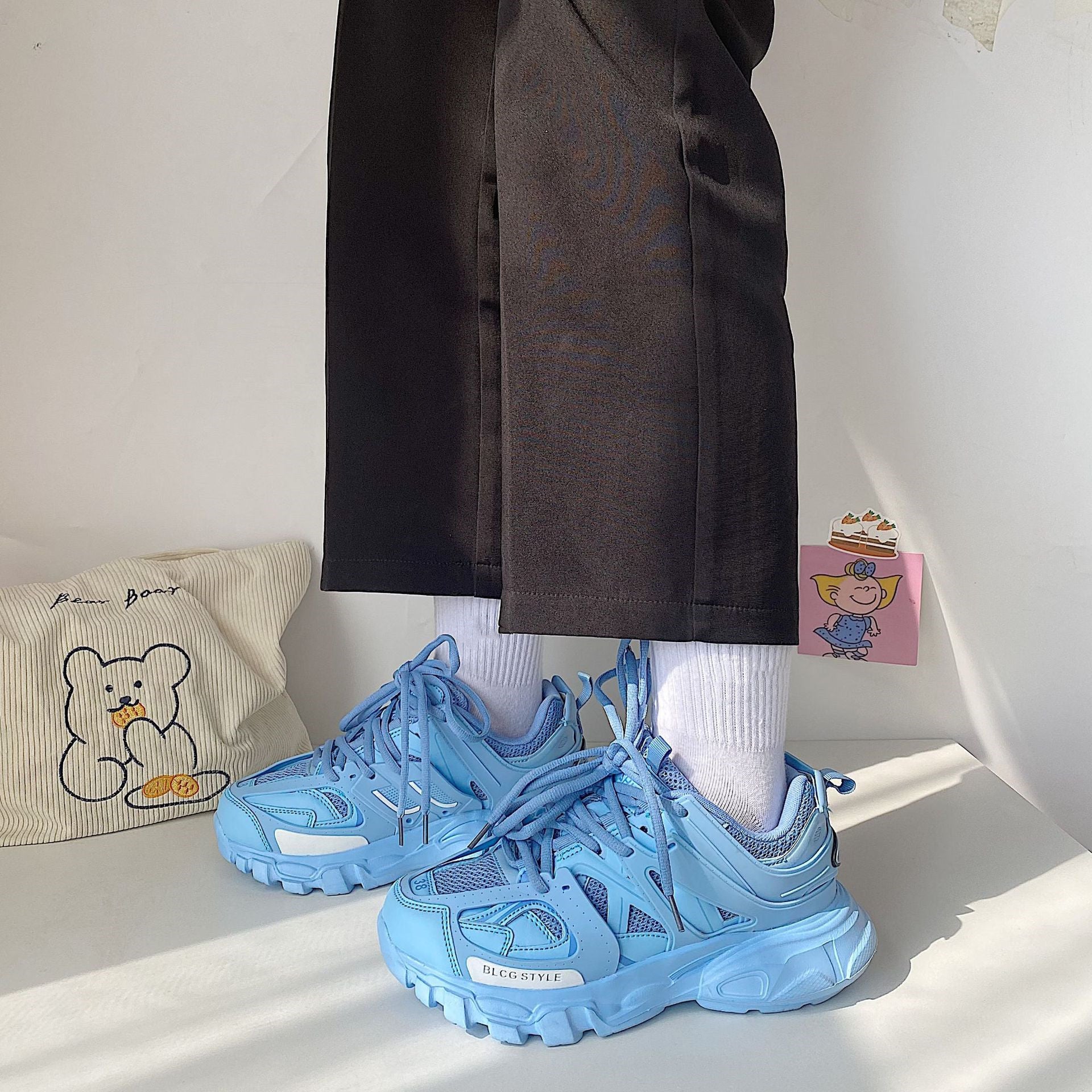 Damen Casual Retro Sneakers